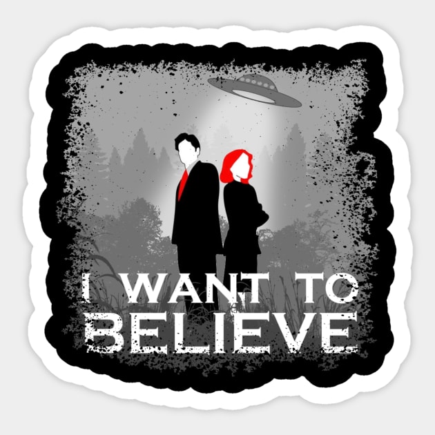 I want to believe Sticker by Thirrin